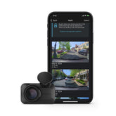 Garmin dash cam mini 3 front view showing compact design and unobtrusive mounting benefit