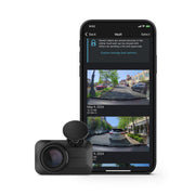 Garmin dash cam mini 3 front view showing compact design and unobtrusive mounting benefit