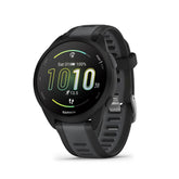 Garmin Forerunner 165 frente con pantalla AMOLED, lectura clara inmediata
