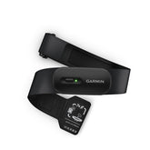 Garmin HRM 200 front view showing module and strap for reliable heart monitoring