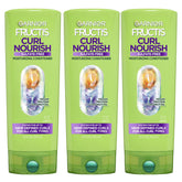 Garnier Fructis acondicionador frontal muestra envase y beneficio hidratación