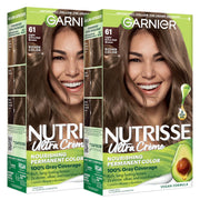 garnier empaque frontal mostrando tono mochaccino y beneficio cobertura completa
