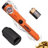 Garrett Pro-Pointer AT frontal naranja, visibilidad y resistencia al agua