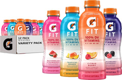 Gatorade Fit frontal mostrando el pack y fácil transporte