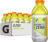 Gatorlyte front packaging showing lemon-lime bottles and benefits