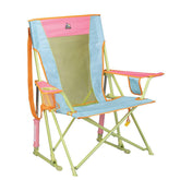 GCI Outdoor Comfort Pro Rocker front view showing chair and beverage holder benefit