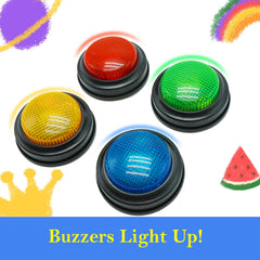 Gelabur pulsadores en uso en aula fomentando participación y dinamismo