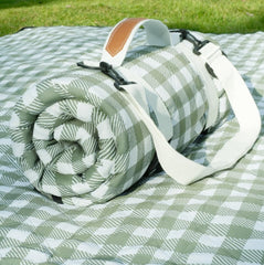 Genovega front view of blanket showing full pattern and easy placement benefit