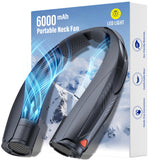 Gentsvip ventilador de cuello frontal cómodo y manos libres