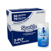 Georgia‑Pacific front packaging showing case of 30 rolls and product info