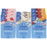Gerber front packaging showing variety pack and convenience