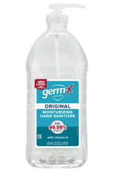 Germ-X frente de botella grande con dosificador, suministro práctico