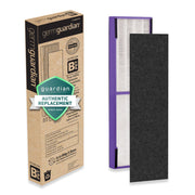 GermGuardian empaque frontal del FLT4850PT mostrando compatibilidad y beneficio de ajuste