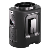 Gewanolla front view of waist fan showing compact design and strong airflow benefit