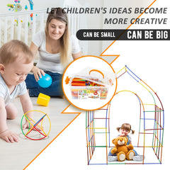 Ggiibro children building a model demonstrating collaborative play benefits