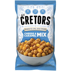 G.H. Cretors frente del paquete con mezcla dulce y salada, muestra conveniencia