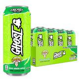 GHOST Warheads front packaging showing flavor and zero sugar benefit