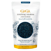 GiGi envase frontal de perlas Azulene mostrando presentación y uso práctico