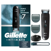 Gillette imagen frontal del recortador mostrando diseño compacto y control