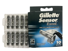 Gillette Sensor Excel primer plano del cabezal mostrando precisión