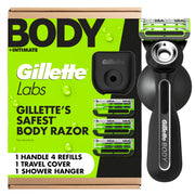 GilletteLabs maquinilla frontal empaquetada mostrando contenido y portabilidad