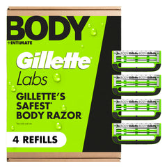 Gillette Labs recambios frontal con pack claro y recambio conveniente