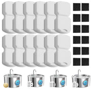 GIOTOHUN front packaging showing 24-piece filter kit and clear labeling for easy replenishment