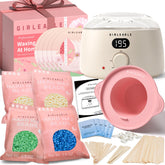 GIRLEARLE frontal del empaque mostrando kit completo y ventajas