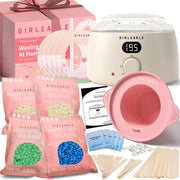GIRLEARLE frontal del empaque mostrando kit completo y ventajas