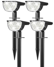 GKGG front packaging showing 4-pack and cool white LEDs for value