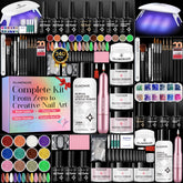 Glamonade vista frontal del kit con todo el contenido para empezar