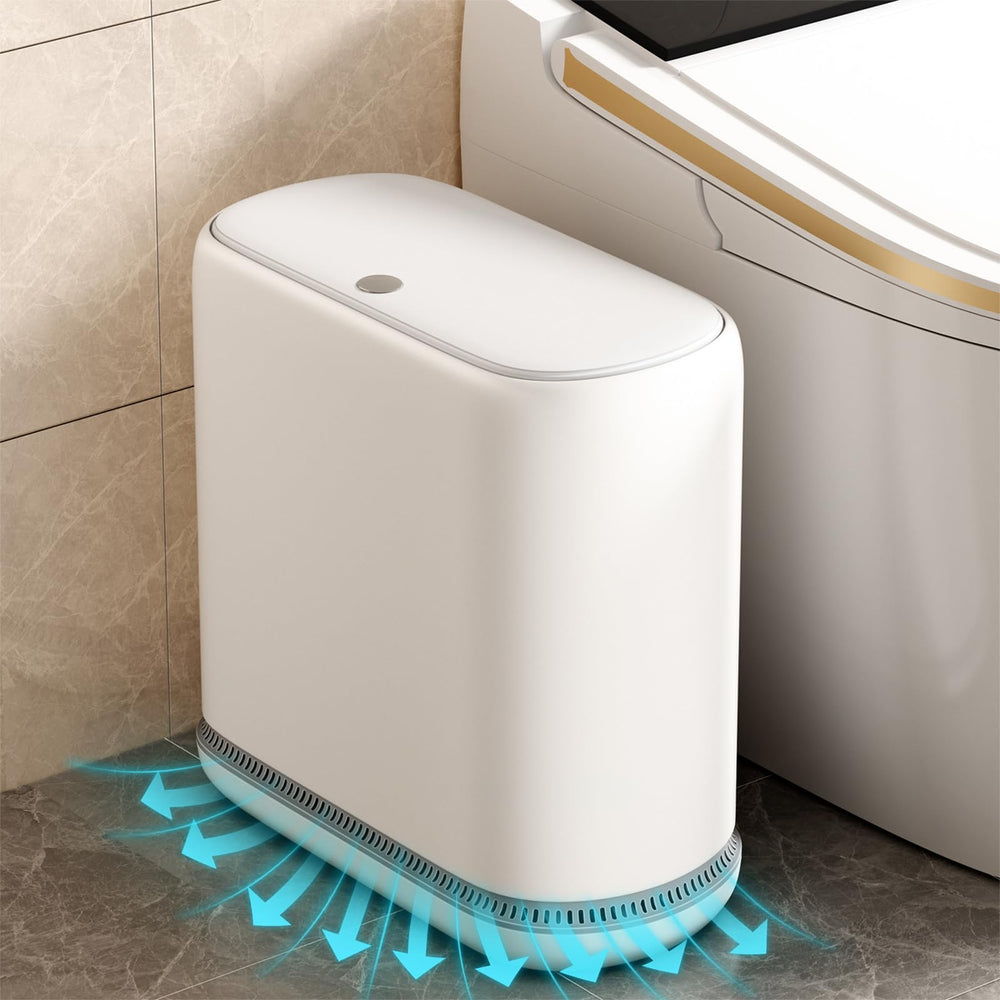 Gleynest frente blanco con tapa, aspecto limpio y compacto