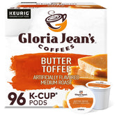 Gloria Jean's front packaging showing 96-count box and brand