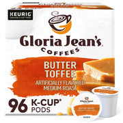 Gloria Jean's front packaging showing 96-count box and brand