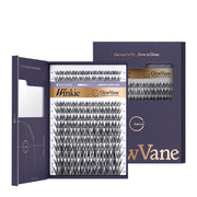 GlowVane Winkie frontal del empaque mostrando 120 piezas y mirada natural