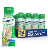 Glucerna envase frontal mostrando marca y beneficios para control glucémico