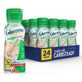 Glucerna front packaging Classic Chocolate showing ready-to-drink convenience