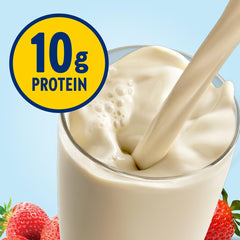glucerna texture close-up showing smooth shake and satiety benefit