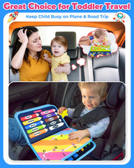 Gojmzo inside pages overview with multiple Montessori tasks for fine motor skills