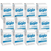 GOJO front packaging bag showing branding and product details for easy identification