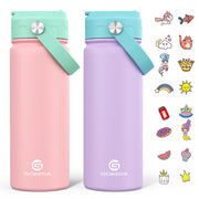 GoKEDA frente pack 2 mostrando diseño infantil y beneficio de identificación