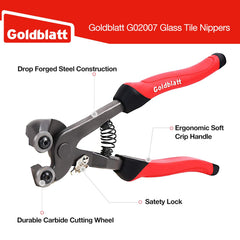 Goldblatt alicates mordaza detalle con acero endurecido para cortes limpios