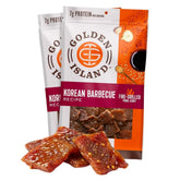 Golden Island front packaging showing resealable two-pack and value