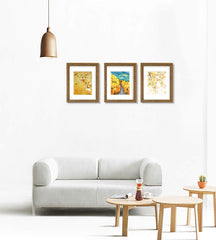 Golden State Art marco en uso con foto 8x10 y paspartú blanco, aspecto profesional