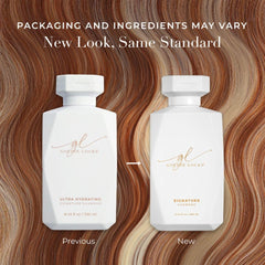 Goldie Locks envase minimalista en estante, destaca fórmula confiable