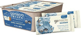 GoMacro front packaging showing organic oat chocolate chip bars and benefits