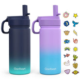 Gonfoam frontal pack mostrando dos botellas útiles para escuela