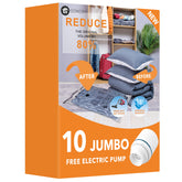 GONGSHI empaque frontal del set de 10 bolsas mostrando contenido y beneficio de ahorro