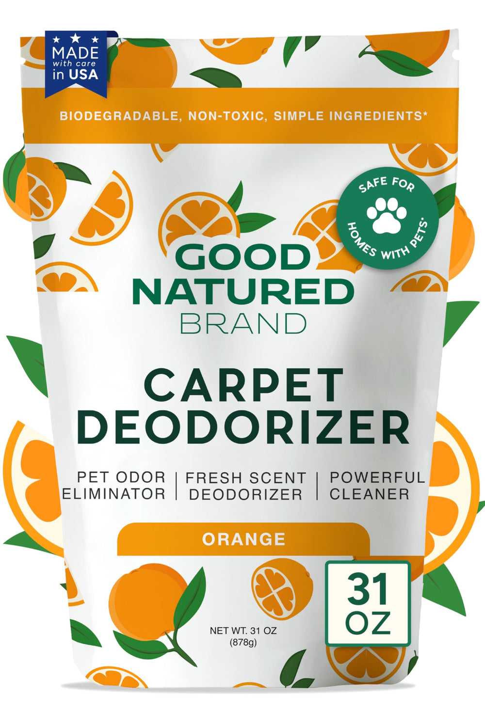 Good Natured Brand front packaging showing product and scent benefits