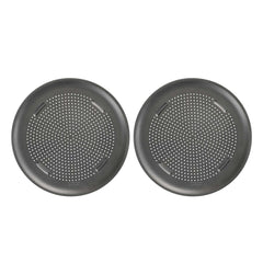 GoodCook bandeja frontal mostrando la superficie amplia y cortes uniformes, útil para pizzas familiares